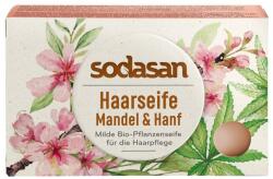 sodasan Sapun pentru par cu migdale si canepa - 100 g