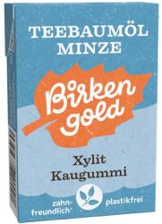 Birkengold Guma de mestecan cu menta si xylitol 28gr