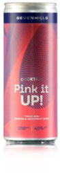 Seven Hills Distillery Pink it up RTD gin tonic 250 ml 4, 9% - fém dobozos