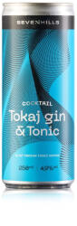  SEVENHILLS Gin&Tonic RTD 250 ml 4, 9% - fém dobozos