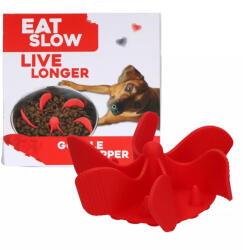 Holland Animal Care Gobble Stopper piros