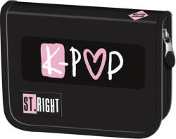 St. Majewski K-POP tolltartó, klapnis, üres, St. Right, fekete (MJK-683206) - officetrade
