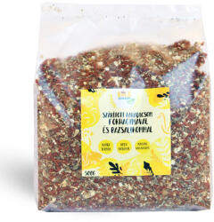 Bulk Shop szárított paradicsom fokhagymával és bazsalikommal 500g