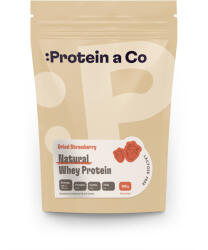 Protein a Co ProteinaCo NATURAL WHEY fără lactoză - proteine premium fără substanțe chimice 500 g Aromă: Dried strawberries