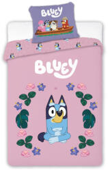 Bluey Blossom gyerek, ovis ágyneműhuzat 100×135cm, 40×60 cm (BRM022805) - deconline