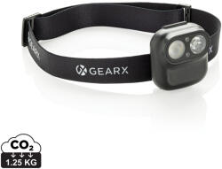 GearX Gear X RCS újrahaszn. műanyag fejlámpa mozgásérzékelővel (P518.0501)