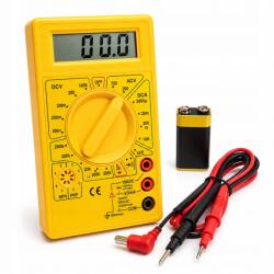 Elektromet Digitális Mérőműszer LCD Tűs Árammérő Áramlásmérő Univerzális (MULTIMETR UNIWERSALNY)