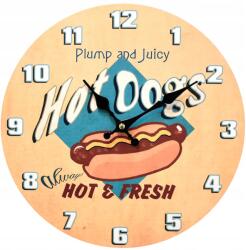 Duwen Falióra Vintage Hot Dogs 34CM Csendes, Akkumulátoros Mozgás (Z-0033)