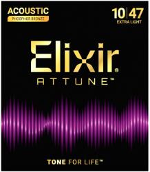 Elixir ATTUNE Phosphor Bronze Extra Light 10-47
