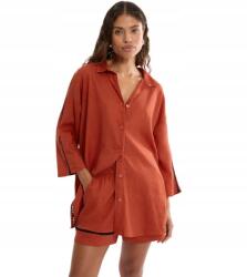 Triumph Summer Wear Boyfriend Shirt 01 narancssárga 44 (102272287009-1209)