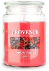 Provence Lumânare în borcan cu capac FRUCTE DE PĂDURE CONDIMENTATE, 510 g