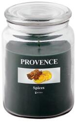Provence Lumânare în borcan cu capac MIRODENII, 510 g