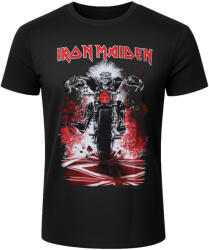 Low Frequency tricou pentru bărbați Iron Maiden - Eddie Biker - LOW FREQUENCY - IM0022TSS