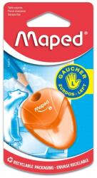 Maped Ascutitoare Maped I-gloo simpla pentru stangaci cu rezervor blister, portocaliu