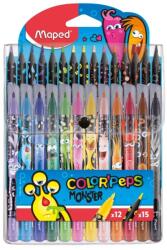 Maped Set coloriaj Maped Color’Peps Monsters