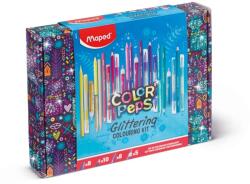 Maped Set coloriaj Maped Glitter, 31 piese