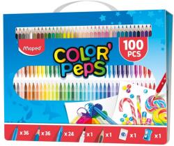 Maped Set coloriaj Maped 100 piese