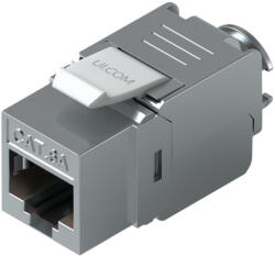 Ubiquiti Keystone jack Ubiquiti UniFi UACC-Keystone-Jack-C6A, Cat6A, ToolLess, 12 броя в пакет - UACC-KEYSTONE-JACK-C6A (UACC-KEYSTONE-JACK-C6A)
