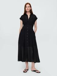 GAP Риза миди рокля GAP GAP | Cheren | ЖЕНИ | XXS