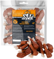 Pet's Dessert Recompense PET'S DESSERT CHICKEN DRUMSTICKS - 500 GR