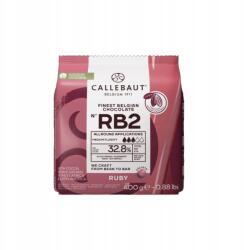 Callebaut Rubincsokoládé pasztillákban Callebaut RB2, 400 g (CHR-Q37RB2-E0-D94)