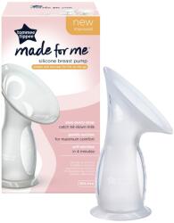 Tommee Tippee Pompa de san manuala din silicon Made For Me, 1 bucata, Tommee Tippee