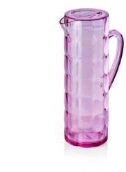 WAS Carafa Apa Rio Roz 1.5L - Cana SAN cu Capac (9472150) Pahar