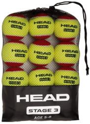 Head Mingi de tenis copii Head Stage 3 Red Mesh Bag 12B (578430)