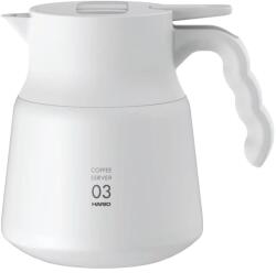 Hario Insulated Server V60-03 Plus din oțel inoxidabil 800 ml alb