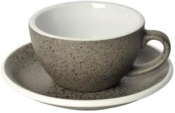 LOVERAMICS Egg - Cappuccino 200 ml Cup and Saucer - Granite
