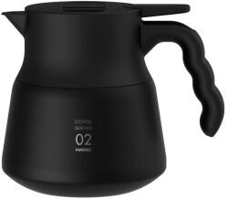 Hario Insulated Server V60-02 Plus din oțel inoxidabil 600 ml negru