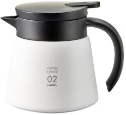 Hario Insulated Server V60-02 din oțel inoxidabil 600 ml alb