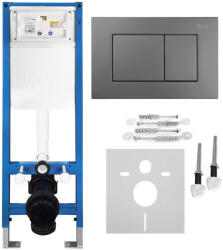 Rea Set Cadru incastrat Slim 024N pentru WC cu clapeta J titan (KPL-E1638)