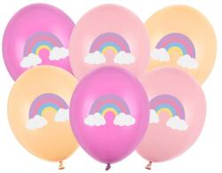 Party Deco Комплект Латексови Балони - Дъга (1 Пакет / 6 Бр. ) (sb14p-339-000-6)