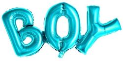 Party Deco Фолиев Надпис "Boy'', Син, 67x29см (FB8M-001)