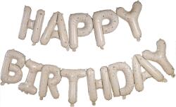 Ginger Ray Фолиев Надпис "Happy Birthday" в Нюд и Златно (GP-142)