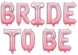 Party Deco Фолиев Надпис "Bride to Be", 350х45 см, Розов (FB35S-081)