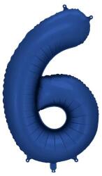 Party Deco Фолиев Балон - Цифра, 86 см, Тъмносин - 6 (fb1s-6-074)