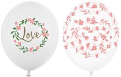 Party Deco Латексови Балони "Love" 30см - (1 пакет / 2 бр. ) (SB14PC-321-000)