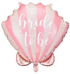 Party Deco Фолиев Балон Раковина, "Bride to be", 52x50 см (FB206)