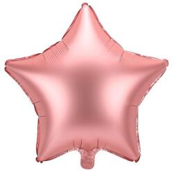 Party Deco Фолиев Балон Звезда В Розово Злато, 48см (fb3s-019r)