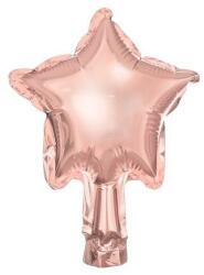 Party Deco Фолиев Балон, Звезда, Розово Злато, 12см (fb119m-019r)