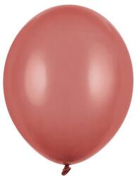 Party Deco Пастелен латексов балон - бургунди - 30 см (sb14p-086)