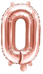 Party Deco Фолиев Балон Цифра, Розово Злато, 35см - 0 (fb10m-0-019r)