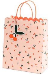 PartyDeco Подаръчна торбичка с черешки - 26 × 32 × 13 см (tnp10)