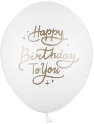 Party Deco Балони 'Happy Birthday To You' - Бели (SB14P-305-008)
