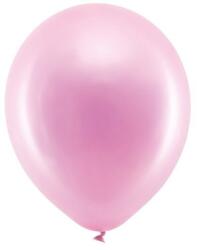 Party Deco Латексови Балони Металик, Розово - 30 см (rb30m-081)