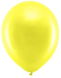 Party Deco Латексови Балони Металик, Жълто 30см (rb30m-084)