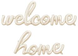 Party Deco Фолиев Балон „Welcome Home (FB272S-033J)