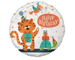 GoDan Фолиев балон с тигър „Happy Birthday (FG-OBTG)